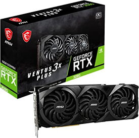 MSI GeForce RTX 3080 VENTUS 3X PLUS 10G OC LHR グラフィックスボード VD7850