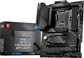 MSI MAG H670 TOMAHAWK WIFI DDR4 マザーボード ATX Intel H670チップセット搭載 MB5704 ブラック