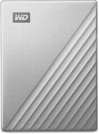 WD HDD Mac用ポータブル ハードディスク My Passport Ultra for Mac 4TB USB TYPE-C タイムマシン対応 3年保証 WDBPMV0040BSL-WESN