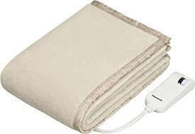 パナソニック 電気しき毛布 シングル 160 85cm 丸洗い可 室温センサー付 ベージュ DB-UM4LS-C