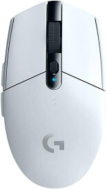 Logicool G ロジクール G ゲーミングマウス ワイヤレス G304 ホワイト HERO センサー LIGHTSPEED 無線 99g 軽量 G304rWH 国内正規品