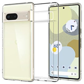 Spigen Pixel7 ケース クリア ストラップホール付き TPU バンパーケース 2重構造 米軍MIL規格取得 耐衝撃 すり傷防止 黄ばみ無し ワイヤレス充電対応 ウルトラ ハイブリッド ACS04699 (クリスタル クリア)