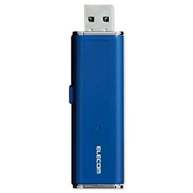 エレコム 外付け ポータブルSSD 500GB USB3.2(Gen1) PS4(メーカー動作確認済) スライド式 直挿し ブルー ESD-EMN0500GBU