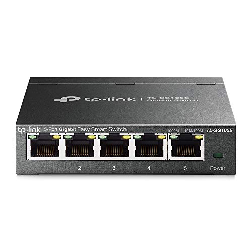 TP-Link ハブ アンマネージプロスイッチ 5ポート TL-SG105E 10 100 1000Mbps ギガビット 管理機能付 無償永久保証