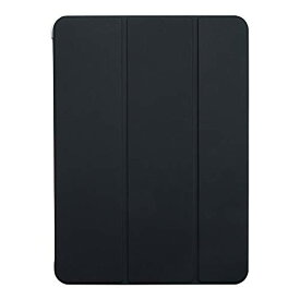 BUFFALO iPad Pro 11インチ用ハイブリッドマットレザーケース ブラック BSIPD2011CHLBK
