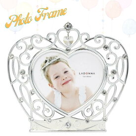 フォトフレーム ティアラ 王冠 クラウン 写真立て ブライダルギフト ウェディングギフト プレゼント 結婚祝い 出産祝い