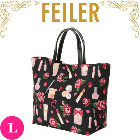 フェイラー FEILER トートバッグ 正規品 バレンタイン Lサイズ ファイユ生地 エターナルヒロイン ブラック A4トートバッグ トラベルバッグ 専用紙袋 高級 海外 レディース ブランド ギフト プレゼント 女性 人気 おしゃれ かわいい ラッピング対応 誕生日 お礼 お返し お祝い