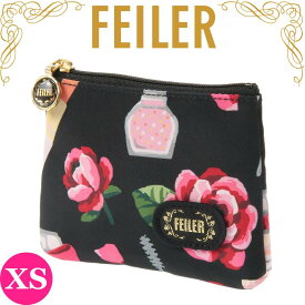 フェイラー ポーチ 正規品 FEILER XSサイズ ファイユポーチ エターナルヒロイン ブラック リップケース 専用紙袋 高級 ブランド ギフト プレゼント 女性 人気 ラッピング対応 誕生日 お礼 お返し お祝い