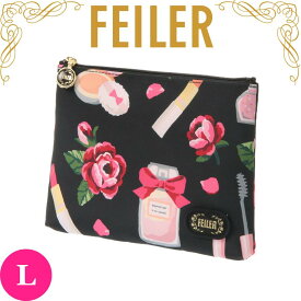 フェイラー ポーチ 正規品 FEILER Mサイズ ファイユポーチ エターナルヒロイン ブラック 高級 ブランド ギフト プレゼント 女性 人気 ラッピング対応 誕生日 お礼 お返し お祝い