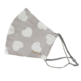 フルラ FURLA マスク ハート グレー 布マスク 耳ストラップ調節可 高級 海外 イタリア レディース ブランド ギフト プレゼント 女性 人気 ラッピング対応 誕生日 お礼 お返し お祝い