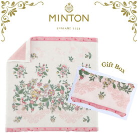 ミントン MINTON タオル ダイヤレースハドン ピンク 34cm×35cm ウォッシュタオル ハンドタオル 高級 海外 英国 イギリス ブランド ギフトボックス入り ギフト プレゼント 人気 おしゃれ ラッピング対応 誕生日 お礼 お返し お祝い 贈答品