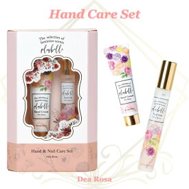 ハンドクリーム ギフト ネイルオイル ティアローザ プリュベル ピンク ハンドケア ギフトセット プレゼント 女性 レディース 人気 誕生日 お礼 お返し お祝い