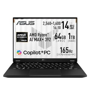 ASUS�Q�[�~���O�m�[�gPCTUFGamingA14FA401EA14�C���`AMDRyzenAIMAX+392������64GBSSD1TB���t���b�V�����[�g165Hz�C���~�l�[�g�L�[�{�[�hWindows11�d��