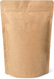 コーヒー保存袋 10枚 アルミ袋 食品保存袋 ジップ袋 コーヒー豆保存 クラフト紙袋 コーヒー袋 チャック付き インナーバルブ付き イエロー 250G用 16X24.5CM