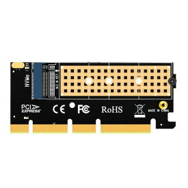 GLOTRENDS M.2 PCIE NVME 4.0/3.0 変換アダプター、M.2用 PCI-EXPRESS 4.0/3.0 X4変換ボード、M.2 スロット、M.2 PCIE SSD(NVMEとAHCI)、PCI-EXPRESS X4