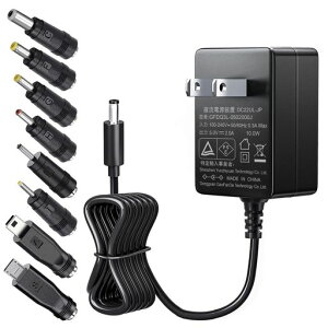 SoulBay5V2AACDC�d���A�_�v�^�[AC100VDC5V�o��2000mA10W�y�ʏ��^�[�d��PSE�F��ALED�e�[�v�h�ƃJ�������X���f���������[�^�[LAN���[�^�p�A8�̃R�l�N�^�t��