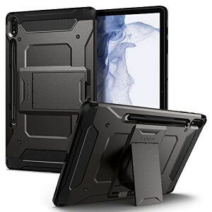 SpigenGalaxyTabS8Plus�P�[�XwithSpen���[GalaxyTabS7Plus�P�[�X�^�u���b�g�P�[�XS�y�����[�X�^���h�z���_�[�t���Ռ��z���ϏՌ��^�t�A�[�}�[�v��ACS01608(�K�����^��)