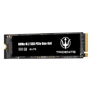 TRIDENITEELITE����SSD500GBGen4PCIeNVMeM.22280-�ǂݍ��ݍő�7000MB/�b�A�������ݍő�3000MB/�b-DDR4512MBDRAM�L���b�V������