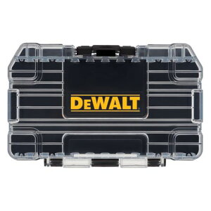DEWALT ToughCase+ 1-Compartment Plastic Small Parts Organizer (DWASTCASEBLK)