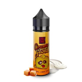 【マレーシア製】 MONSTA VAPE モンスターベイプ (ベイプ)リキッド・電子タバコ リキッド 大容量60ML 持ち運び・調合に便利なニードルボトル ニコチンタール無し (CREME SCOTCH(WITHOUT MINT))