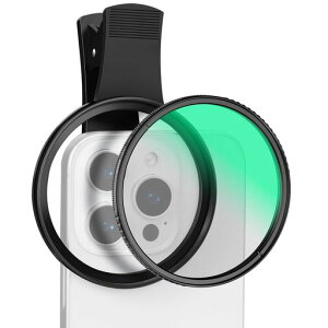 K&F CONCEPT �X�}�z�����Y CPL�t�B���^�[+�X�}�z�p�O���b�v �L�b�g�y���˗}��&�F�ʌ���+67mm���L���݊����zfor iPhone 17 16 15 14 13 12 11 �݊��� �X�}�z�p�����Y �N���b�v�������Y 67mm�t�B���^�[������