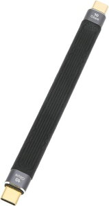 YFFSFDC USB3.1 Gen2 Type CtoC �P�[�u�� 10Gbps�����f�[�^�]��&PD�Ή�100W/5A�}���[�d ��13.5cm �Z�� USB�P�[�u�� Mac Book Pro�ANintendo Switch�ANexus 6P 5X�ASam