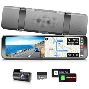 PORMIDOAUTO�h���C�u���R�[�_�[�~���[�^�y2026�ŐV���@�\�h�����R:CarPlay��AndroidAuto�Ή��z���3��!�i�r�E���y�E����L�^�y���A��p|����t�H���[����1080P�^��z11�C���`�f�W�^���C���i�[�~���c