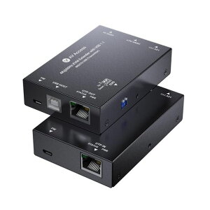AVAccess4KHDMIKVM�G�N�X�e���_�[USB����Cat6/6A/7�Ή��ő�70m4K@60HzHDR10HDCP2.3�o����PoCEDID���ڒ����^����M�@�Z�b�g�Ɩ��p�E�Ď��E�X�܌���(4KEX70-USB)