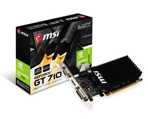 MSI�t�@�����X�E���[�v���t�@�C���Ή�GeForceGT710�O���t�B�b�N�X�J�[�h������2GB���f��GT7102GD3HLP