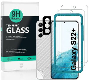 Ibywind �Ή� Samsung Galaxy S22 Plus(5G)�K���X�t�B���� 2 ���ی�t�B���� �K�C�h�g�t�� �����Y�J�o�[(1��)�w�ʃV�[�g(1��) ���菝�h�~�ϏՌ��d�x 9H�����K���X�t�B�����y���炩�Ȏ�G��z�y�C�A�[�c