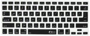 KBCovers�A���r�A��QWERTY�z��ISO�Ή��L�[�{�[�h�J�o�[MacBookAirMacBookPro�p17505