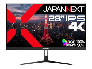 JAPANNEXT28�C���`���j�^�[4KUHD3840x2160�𑜓xIPS�f�B�X�v���C(HDMI/DisplayPort/�X�s�[�J�[����/VESA�Ή�/�u���[���C�g�J�b�g)JN-IPS28U