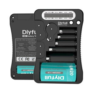 Dlyfull�d�r�`�F�b�J�[�o�b�e���[�e�X�^�[�P1�P2�P3�P4�P59V�ɑΉ�LCD�X�N���[���t�����j�o�[�T���o�b�e���[�`�F�b�J�[�d�r�c�ʃ`�F�b�J�[CR123ACR2CRV32CR5CRP2�~���`�d�r