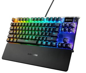 SteelSeries�Q�[�~���O�L�[�{�[�h�e���L�[���X�Ԏ��L���p��z��L�@EL�f�B�X�v���C����Apex7TKLUSRedSwitch64646