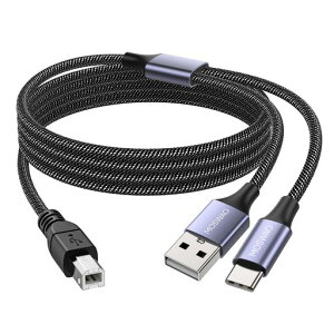 MOSWAG�v�����^�[�P�[�u��USB�P�[�u��bc�^�C�v�v�����^�[�z��2in1USB�v�����^�P�[�u���y��A�s�A�m�AUSB�}�C�N�A�X�L���i�[�A�t�@�b�N�X�ɑΉ�