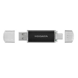 IODATA USB�������[ 128GB Type-A&Type-C���� USB 3.2 Gen 1�Ή� �X�}�z �e�ʕs�� PC �f�[�^���L �o�b�N�A�b�v ���{���[�J�[ �u���b�N U3C-STD128G/KUE