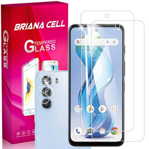 Briacicell�y2+2���Z�b�g�z�Ή�nubiaS5GA403ZT�p�̃K���X�t�B����(2��)+nubiaS5G�p�̃J�����t�B����(2��)�y�d�x9H���Ɏq�f�ސ��z�k�r�AS5G�����K���X�t���ی�t�B�����ɔ�
