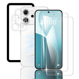 Briacicell�y2+2���Z�b�g�zForOPPOReno145G�p�̃K���X�t�B����(2��)+opporeno14�p�̃J�����t�B����(2��)+�K�C�h�g�t���y���{���Ɏq�f�ސ��zOPPOReno145G�����K���X�ی�t�B����