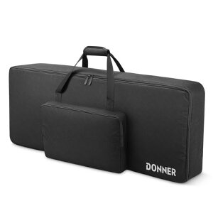 Donner�L�[�{�[�h�P�[�X61���d�q�s�A�m�o�b�O�d�q�I���K���o�b�O���Ճ\�t�g�P�[�X101.6x40.5x11.5cm600D�I�b�N�X�t�H�[�h���[�o�b�O�h���h�o�y�ʃu�����N��v