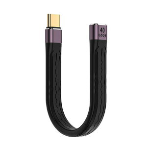 USBTypeC�P�[�u��40Gbps�����f�[�^�]��&PD�Ή�100W/5A�}���[�d8K60Hz�f���o�͖�13.5cmUSB�P�[�u��MacBookPro�ANintendoSwitch�ANexus6P5X�ASamsungGalaxy