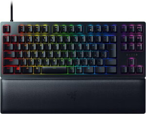 �Q�[�~���O�L�[�{�[�h Huntsman V2 Tenkeyless JP Clicky Optical Switch ���{�� JP�z�� �I�v�e�B�J���X�C�b�` �N���b�L�[�G�� �É� �e���L�[���X �_�u���V���b�g PBT �L�[�L���b�v ���X�g���X�g