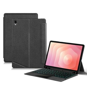 �c�u���Ή�GalaxyTabS1111�C���`�p�̃L�[�{�[�h�^�b�`�p�b�h�o�b�N���C�g�t���}�O�l�b�g���P�[�X������GalaxyTabS11�Ή��L�[�{�[�h�P�[�X���C�z���g���b�N�p�b�h�t��