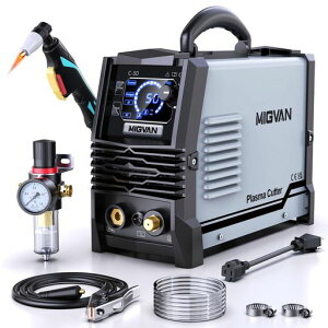 MIGVAN �v���Y�}�J�b�^�[ 100v 200v���p �g�p��60% 50A �����g�� �v���Y�}�ؒf�@ �C���o�[�^�[���� �G�A�v���Y�}�J�b�^�[ 2T/4T DIY ���^�y�� LED�t���\�� ���{��戵�������t�� �l�C�̐ؒf�@ C-50