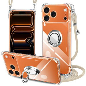 �ɓK������ iPhone 18 Pro Max / 17 Pro Max�p�� �P�[�X �N���A �V�����_�[ �ϏՌ� �c/�� 2WAY �΂߂���