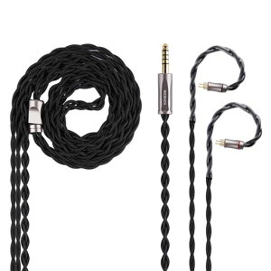 NICEHCK60saga�C���z�����P�[�u���������x�v���X�P������OCC0.78mm2Pin4.4mm���_�f��OFC�񎥐��v���O����PP���ŐD��������p�������R�l�N�^���E��hifi���P�[�u���A�b�v�O���[�h�P�[�u��1.2m