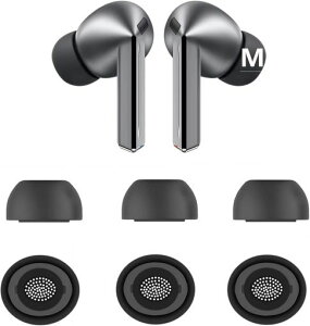 A-Pcas�C���[�s�[�XGalaxyBuds3Pro�p�C���[�s�[�X�C���[�`�b�v�V���R�����C���z���L���b�vGalaxyBuds3Pro�p�C���z���J�o�[M�T�C�Y3�y�A�u���b�N913BM