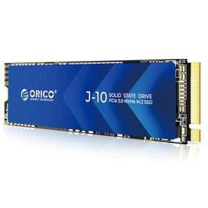 ORICO J10 SSD 1TB NVMe1.4 M.2 Type 2280 PCIe Gen3x4 �ő�Ǎ�:3100MB/s (R:3100MB/s�AW:1900MB/s) ����SSD ���ϋv 3D NAND ���[�J�[ 5�N�ۏ�