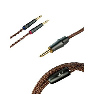 MezeAudioPOET/LIRIC/109PRO/105AER�Ή�PCUHD�v���~�A���A�b�v�O���[�h�P�[�u��Copper4.4mm�[�q�d�l1.3mM3.5-C4.4P