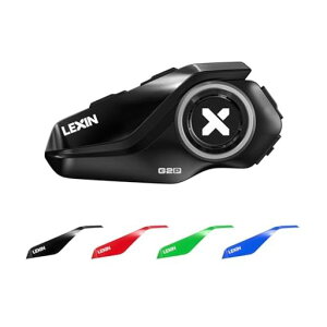 LEXING2P�o�C�N�C���J��Bluetooth5.1�ő�6��ڑ�1000m�ʘb�o�C�N�p�C���J��FM���W�IDSP/CVC�m�C�Y�ጸ800mAh�����ԃo�b�e���[IP67�h�������J�o�[�t��40mm�X�s�[�J�[�Z�K�F��