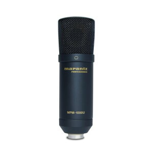 Marantz Professional USB�R���f���T�[�}�C�N �P��w���� �Q�[�~���O DTM DAW�^�� �z�M�p �{�[�J�� ���R�[�f�B���O �}�C�N�N���b�v�AUSB�P�[�u���t�� pc �}�C�N �}�����c�v�� MPM1000U